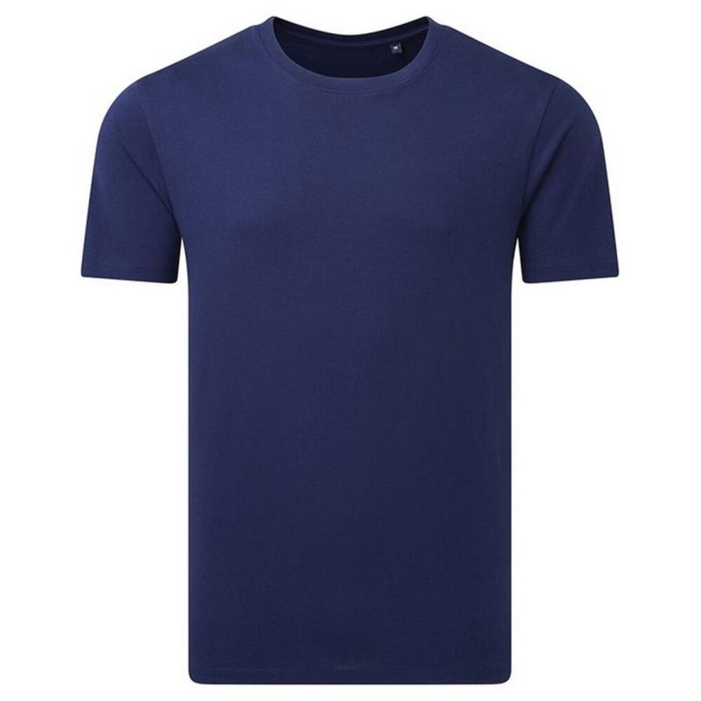 Anthem Unisex Adult Midweight Natural T-Shirt / Navy